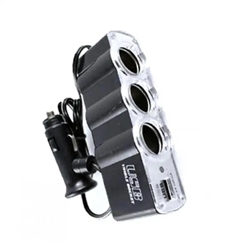 4 в 1 3 разветвитель прикуривателя 12 V/24 V автомобиль Зарядное ...