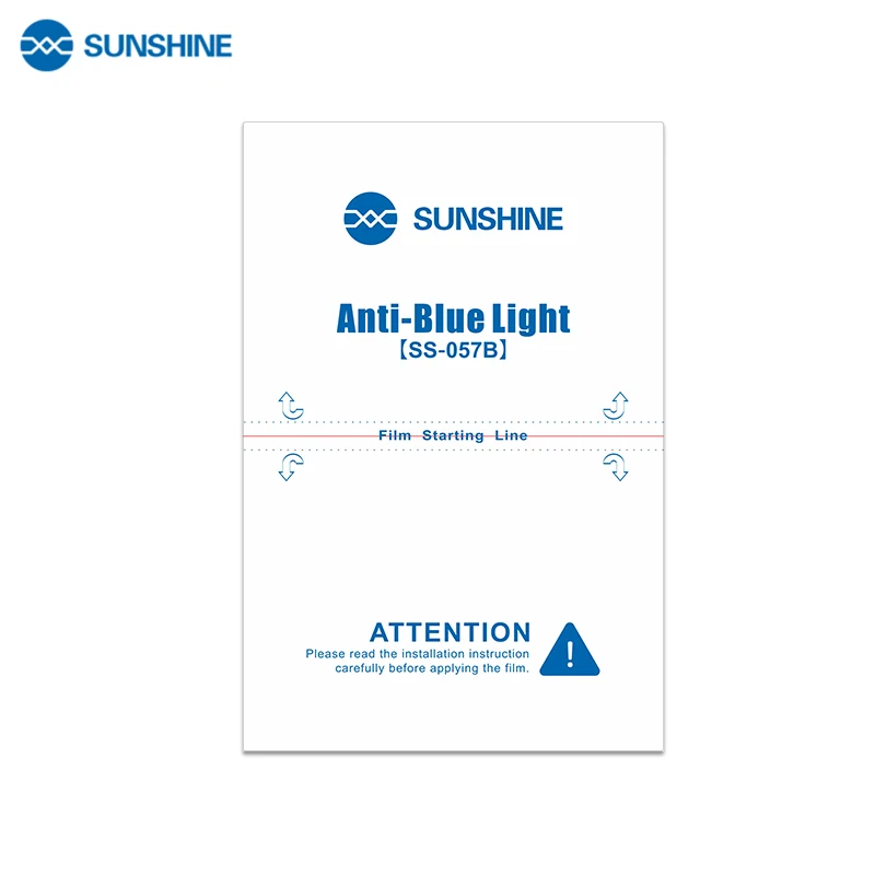 New 50pcs/Lot SUNSHINE SS-057B Anti-blue light imported hydrogel Films For SS-890C Cutting Mahine Stickers | Инструменты