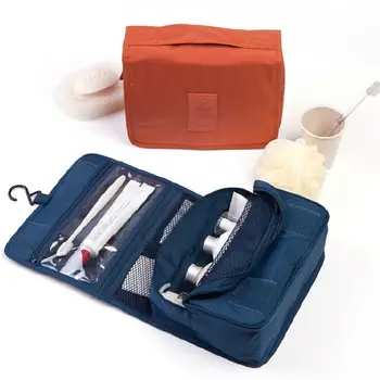 

Foldable Travel Storage Wash Bag Makeup Storage Bags Cosmetic Toiletry Case Organizer Storage Pouch Useful Hanging Storage Bag