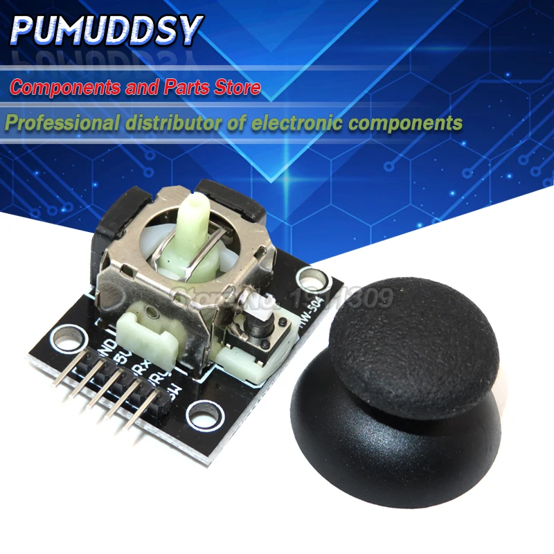 1PCS Dual-axis XY Joystick Module For ps2 new | Электронные компоненты и принадлежности