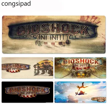 

congsipad Cool New Bioshock Infinite Keyboard Gaming MousePads Size for 30x70cm 30x90cm Rubber Mousemats