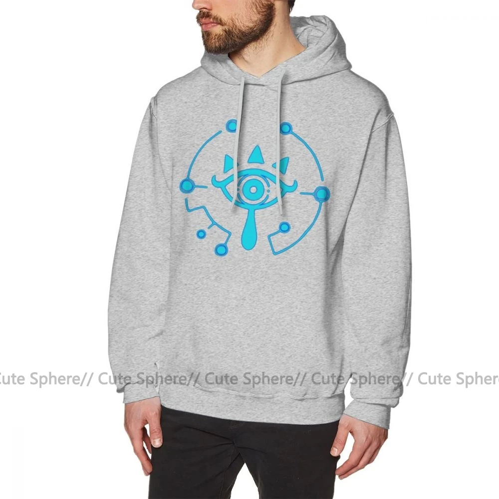 Zelda Breathing Of The Wild Толстовка Sheikah slate Legend Of Zelda Breathing Of The Wild толстовки популярный мужской пуловер с капюшоном