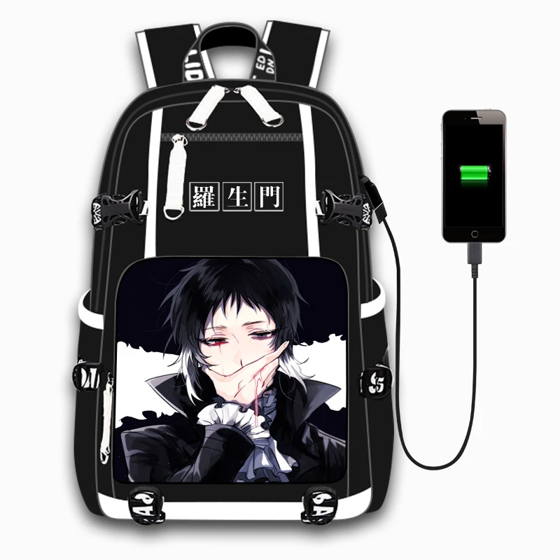 Schoolbag Anime Bungou Stray Dogs Backpack Mochila Laptop Rucksack Travel Bag Bookbags For Students Adult Backpacks Aliexpress 161 items found in discount anime book bags. aliexpress