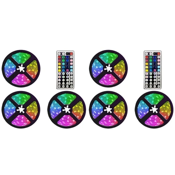 

15M Led Strip Lights with 44 Keys Controller Flexible Color Changing RGB Light Strips for Party DIY Decoration