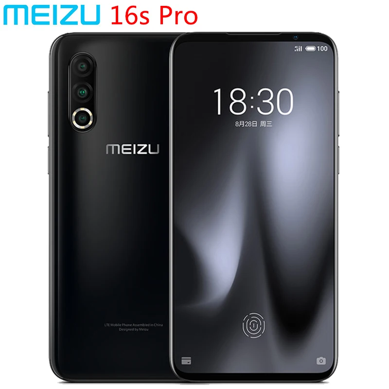 Meizu 16S Pro VOLTE 4G LTE 6G/8G 128G/256G Snapdragon 855 Plus Octa Core 6," FHD+ NFC сотовый телефон