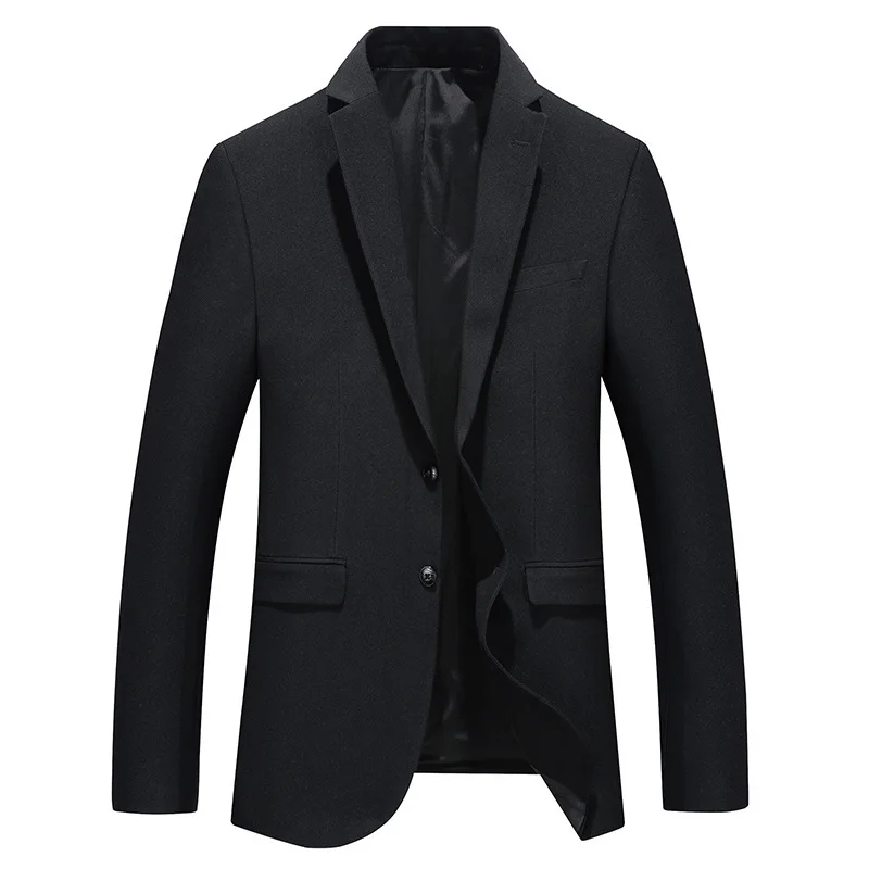 

Big Size Suit Male Loose Coat Business Leisure Black Fat Man Positive Pack Plus Fat plus Men Suit