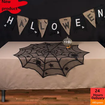 

Halloween Black Spider Web Table Cloth Long Table Table Cloth Round Table Table Cloth Curtain Curtain Cloth Halloween Decoration