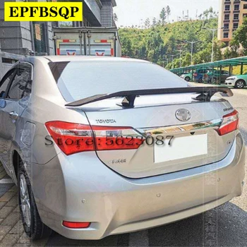 

Car Spoiler Universal Fit for E46 E90 E36 Corolla Civic ABS Material Fake Carbon Fiber Racing Sedan Car Rear GT Wing