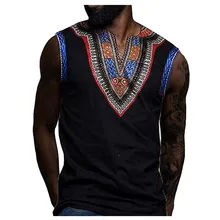 JAYCOSIN мужской жилет с принтом в национальном стиле, майка на бретелях, Мужская майка, модный жилет без рукавов с v-образным вырезом, полиэстер, мужские топы на каждый день