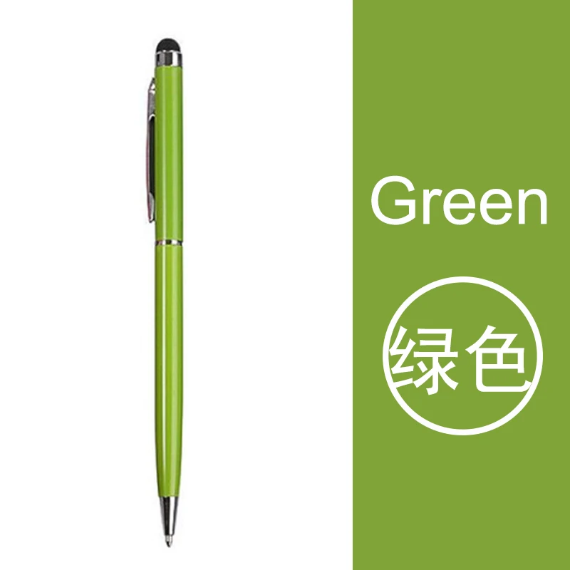 6 шт 2в1 стилус для сенсорного экрана+ Шариковая ручка для iPad iPhone планшета смартфона - Цвет: G