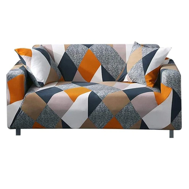 

Double Stretch Sofa Cover Furniture Protection Cover Printed Sofa Cover Universal Sofa Cover Sofa Towel Sofa Cushion