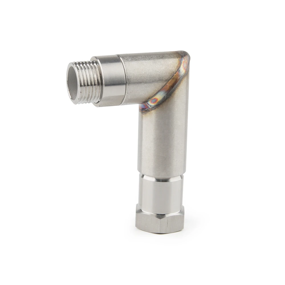 MOTORS Performance & Racing Parts 90 degree 02 bung extension O2 oxygen