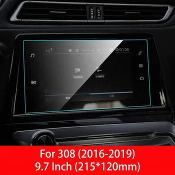 

9.7" Auto Car Navigation Tempered Glass Film Screen Protector Case High Quality For Peugeot 308 408 508 208 Dropshipping , CSV