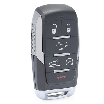 Keyforkess per Dodge RAM Limited 2019 2020 2021 2022 FCC: OHT-4882056 sostituzione 3 5 6 7 pulsanti Smart Remote Car Key Shell Fob - KEYECU per Dodge RAM Limited 2019 2020 2021 2022 FCC OHT 4882056 sostituzione 3 5
