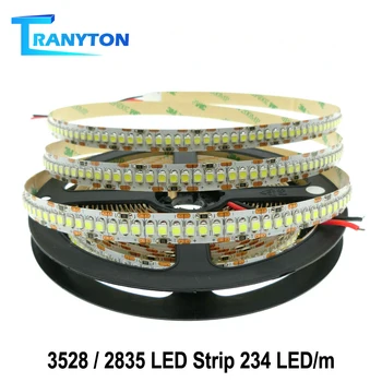 

LED Strip 2835 240LEDs/m 234LEDs/m DC 12V Flexible Neon Tape Light Warm White / White /RGB 5M