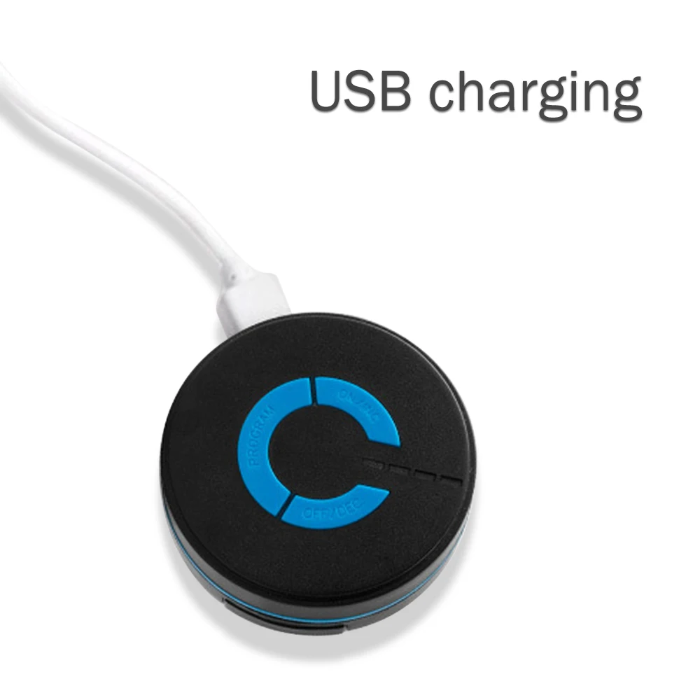 Charging Массажер для шеи Электрический дизайн бабочки умный EMS стимулятор мышц массаж шеи спины облегчение боли в спине забота о здоровье - Цвет: Charging