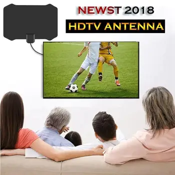 

Indoor HD TV Antenna 120 Miles Range Signal Booster ,HD TV Antenna ,Suitable For All TV Local Free Channels, HD VHF UHF Freeview