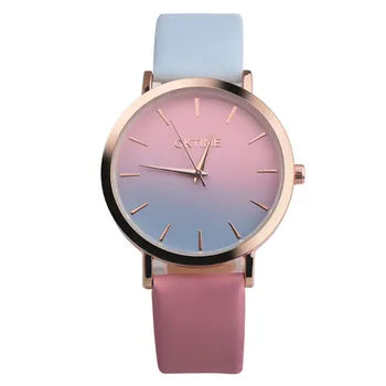

Women Watch The New Candy Reverses Color Kids Watches Fashion Joker Leisure The Belt Watch Female
