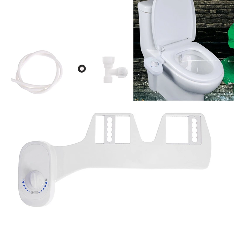 7/8 Toilet Seat Attachment Bathroom Water Spray Non Electric Mechanical