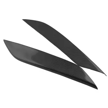 

Auto Accessories Real Carbon Fiber Light Eyebrow Sticker Big Light Cover For 03-08 Car Accessories