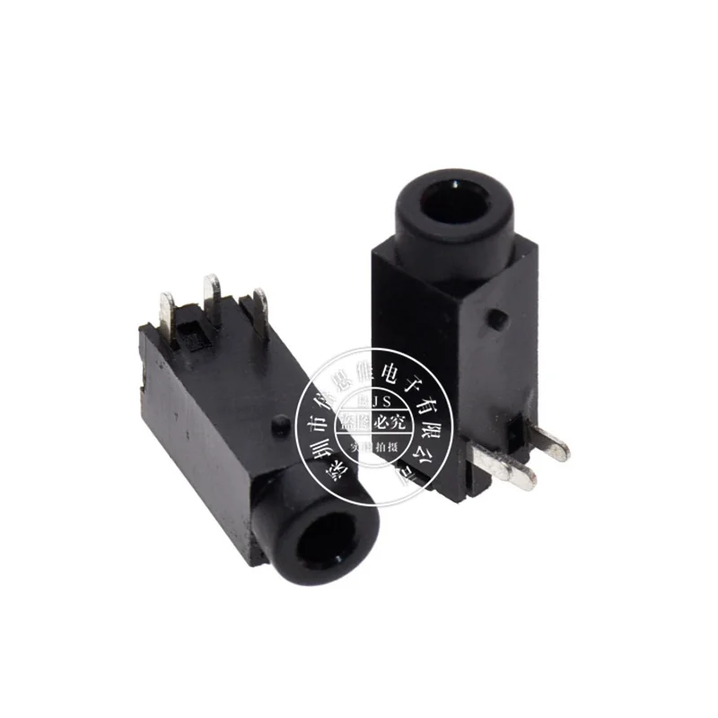 10Pcs PJ-212 power socket 2.5 headphone jack 3 foot pin 1 fixed 2.5MM female seat | Обустройство дома