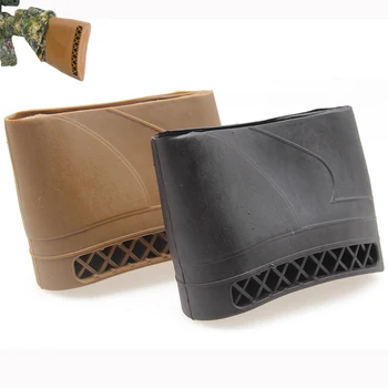 

Hunting Rifle Rubber Recoil Pad Tactical Shotgun Slip-On Buttstock Extension Protector Rubber Gun Butt Accessories