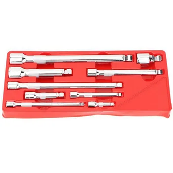 

2019 9pcs Drive Car Wobble Socket Extension Bar Hand Tool Set Kit 1/4" 3/8" 1/2" CSL88