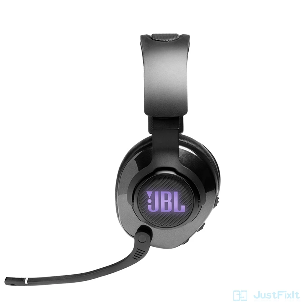 JBL Quantum 400 Over ear Gaming Headset Wired ESport Headphone with Mic Earphone for PlayStation Nintendo Switch iPhone Mac VR