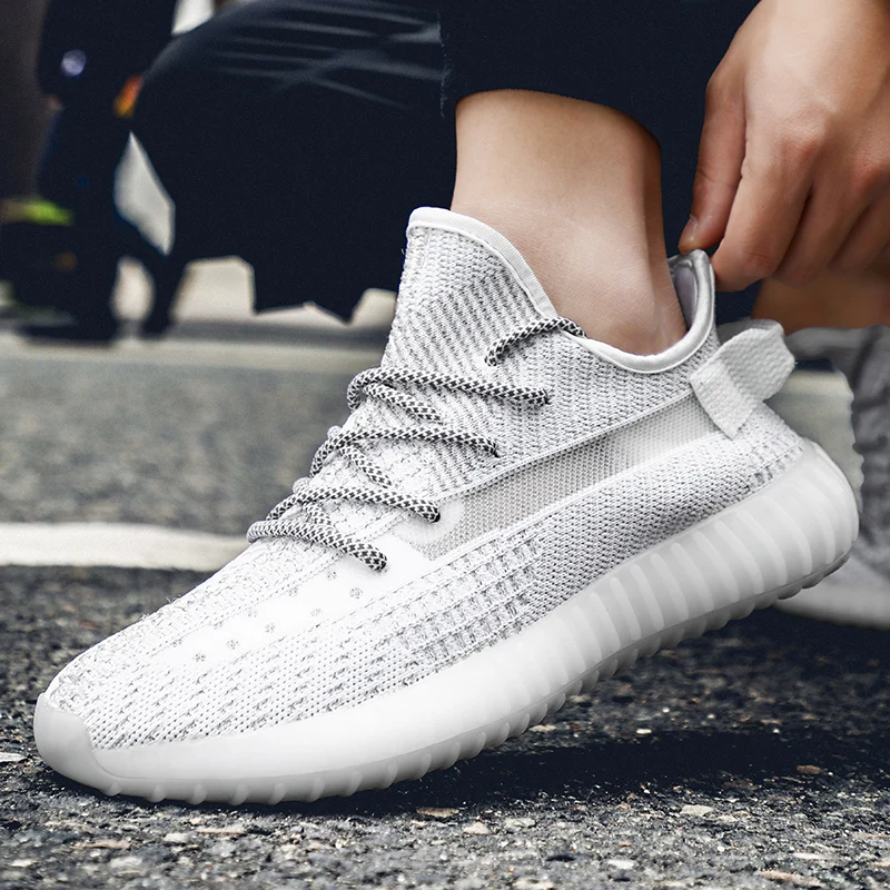 2019 г. Осенняя обувь в клетку Мужская Дизайнерская светящаяся Повседневная