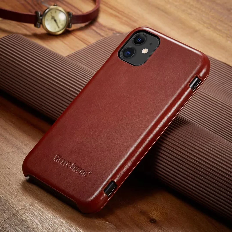 Супер Роскошный чехол из натуральной кожи для iPhone 11 pro Max 11pro чехол Ультратонкий Магнитный Бизнес флип-чехол для телефона чехол