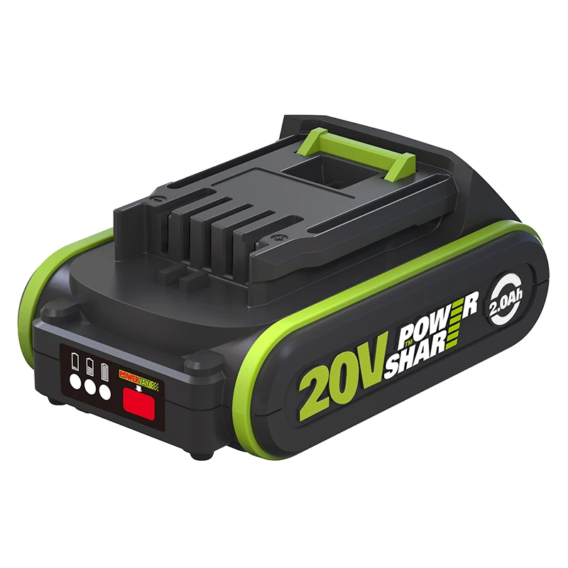WORX 20V мощность Показать аккумулятор поделиться 2,0 Ач/4,0 Ач/5,0 Ач/6,0 Ач батарея