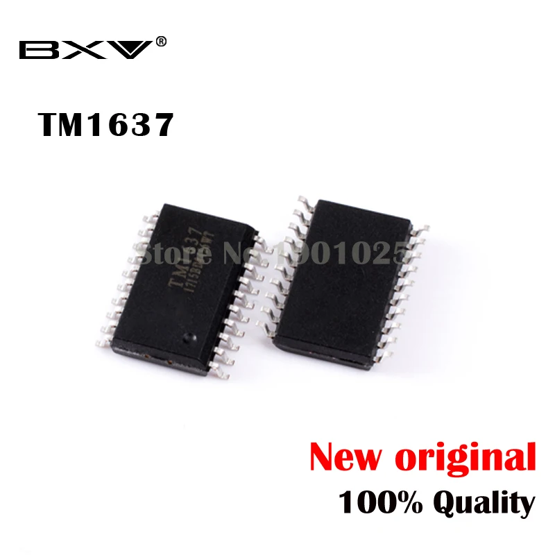 10 шт. TM1637 лапками углублением SOP-20 SMD IC