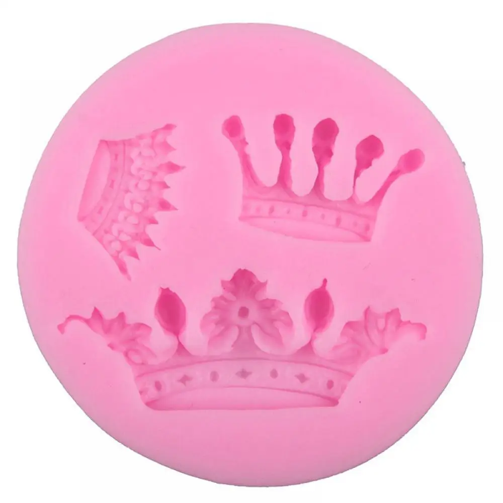 Crown Silicone Fondant Mold Cake Decorating Chocolate Baking Mould Cake Decorating Tool Chocolate Candy Moulds
