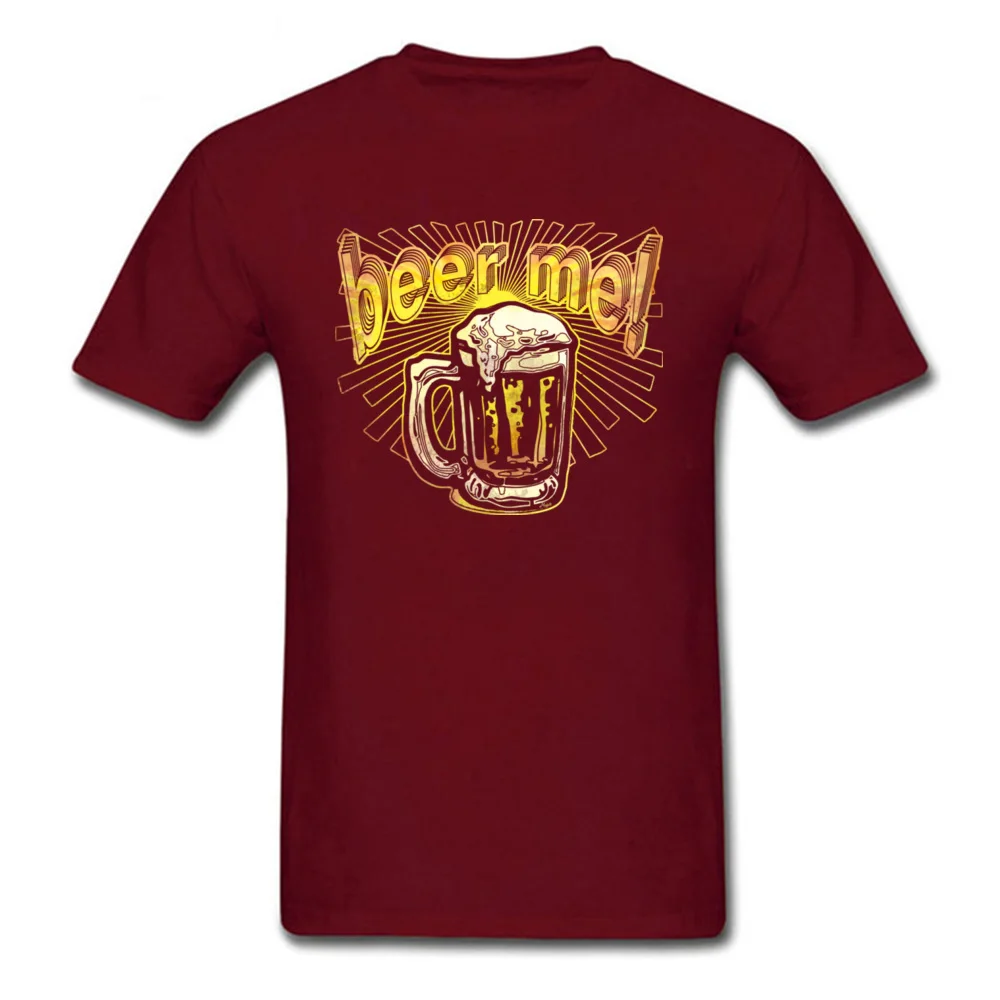 CustomNormal Short Sleeve Tops Shirt Summer Wholesale Crewneck All Cotton T Shirt Male T-Shirt Beer_Me_Tie_Dye_Pint_4444  Beer_Me_Tie_Dye_Pint_4444 maroon