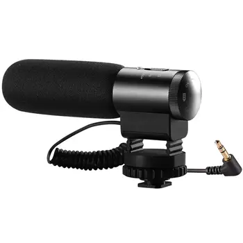 

Portable Camera Interview Microphone Video Audio Recording Mini Shotgun Mic