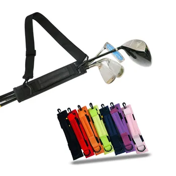 

1PCS Golf Club Bag Carrier Driving Range Travel gift Color Black Blue Pink for Kids Men Women Pack