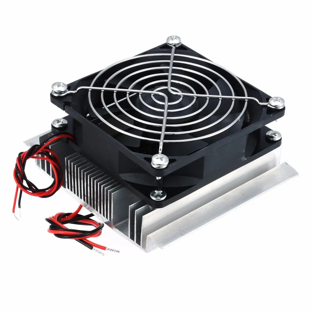 1Pcs DC 12V Metal Semiconductor Cooler DIY Kit For Refrigeration Air Conditioner System For  Instrument Parts Accessories
