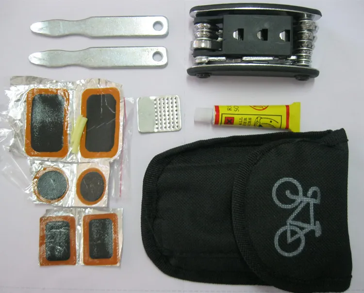 

Bicycle repair multi-function tire repair kit tire repair combination tool
