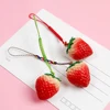 Smart phone Strap Lanyards for iPhone Samsung Xiaomi Huawei Cute Girl Strawberry Decor Mobile Phone Strap Rope SmartPhone Charm ► Photo 2/6