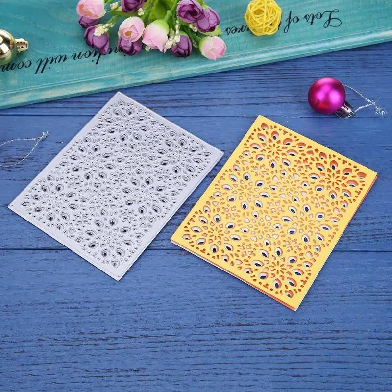 3pcs Cutting Dies Stencils Set Scrapbooking For Photo Album Envelope Embossing Craft DIY Paper Card - 4.00013E+12
