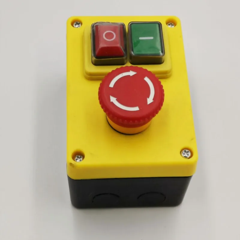 1 шт. 250V 16A 4 Pin Кнопка аварийной остановки кнопочный переключатель остановки двигателя/пусковой переключатель