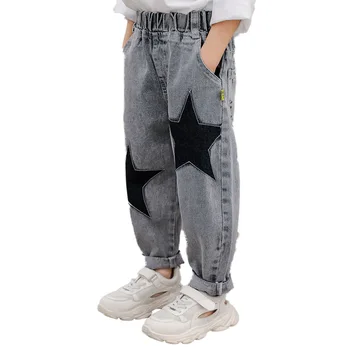 

Children's clothing boys jeans 2020 spring new children's spring and autumn Korean version of the boy in the big boy casual pant