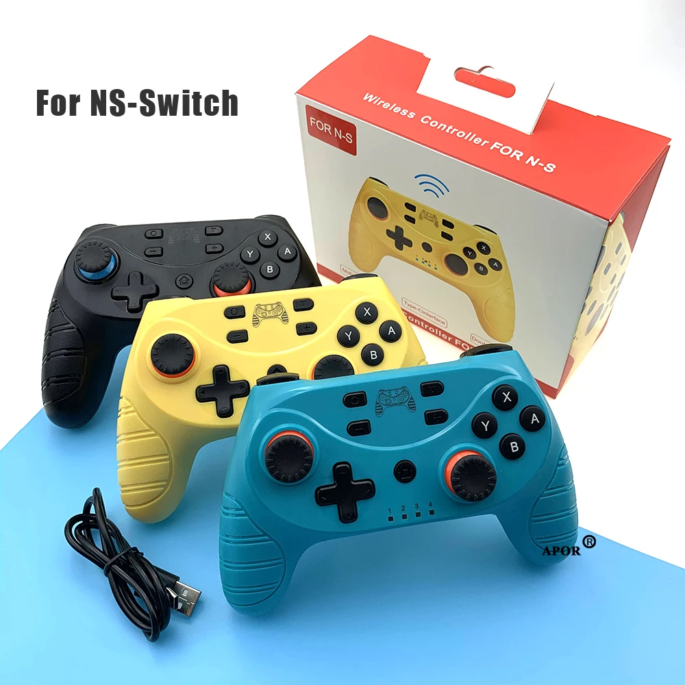 

NS-168 Wireless Bluetooth Gamepad joystick Controller For Nintend Switch Pro Console With 6-axis Handle For NS Switch