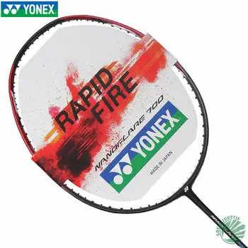 

Genuine Yonex New High elastic carbon Badminton Raquets NF700 Graphite Racket With Gift