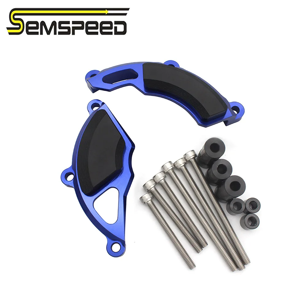 SEMSPEED левый и правый защита двигателя для YAMAHA YZF-R15 YZF R15 аксессуары для мотоциклов боковая крышка защита от Краш