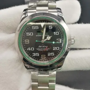 

Hot sell luxury watch men AAA 116900 71200 AIR 40mm KING Mens automatic watches wristwatch 18K no battery sweeping