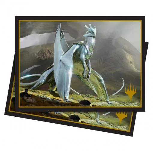 M19 Elder Dragon Deck Protector Cards Sleeves,Trading Cards Protector Magic Card Shield Cover 66x91mm - Цвет: 100pcs