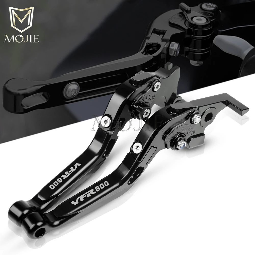 For Honda VFR800/F VFR800 VFR 800 F VFR 800F 2002- Motorcycle CNC Adjustable Folding Extendable Brake Clutch Levers