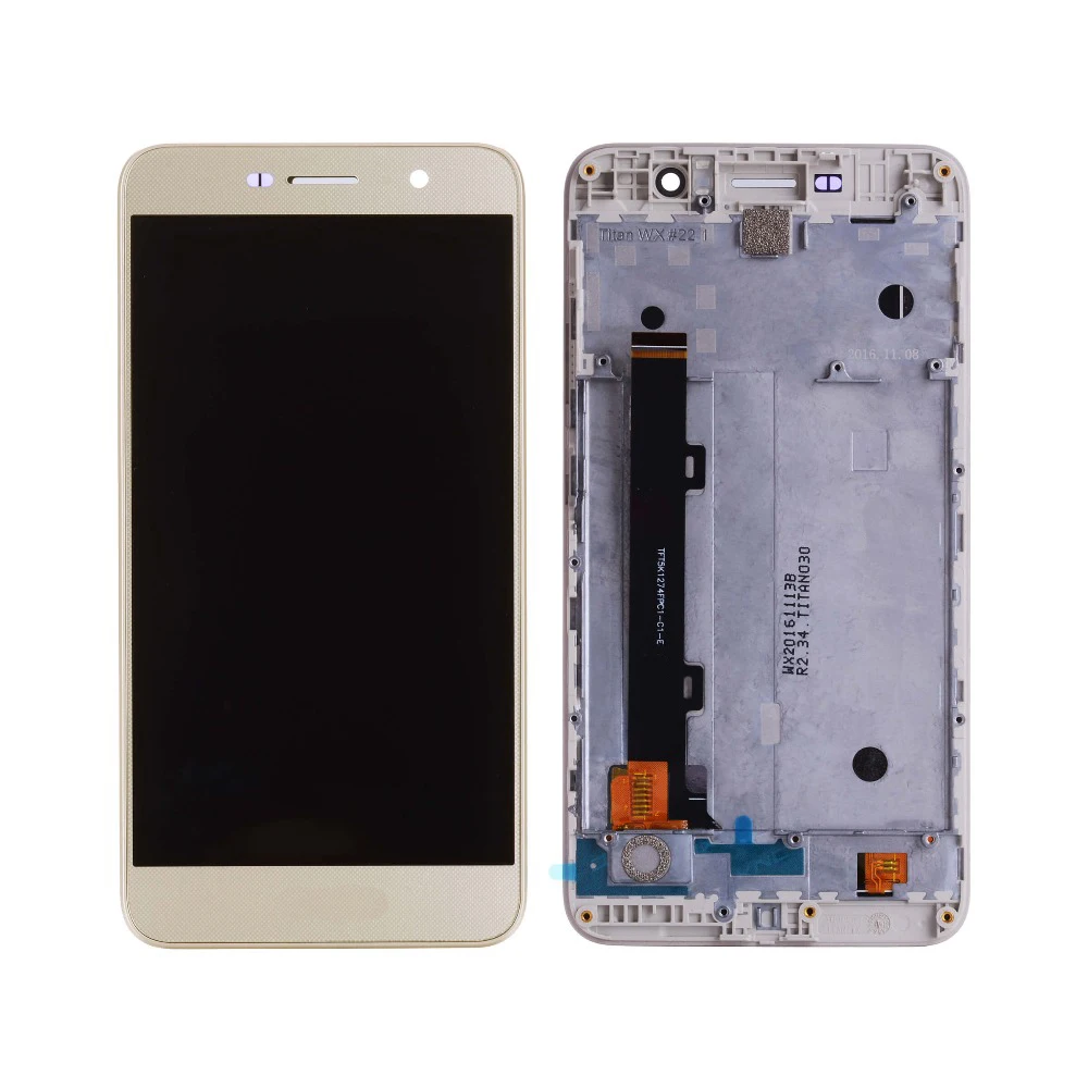 5,0 ''дисплей для huawei Honor 4C Pro TIT-L01 ЖК-дисплей кодирующий преобразователь сенсорного экрана в сборе Замена+ рамка