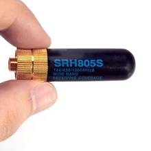 SRH805S SMA-F двухдиапазонная антенна для Baofeng GT-3 UV-5R BF-888s радио AS99